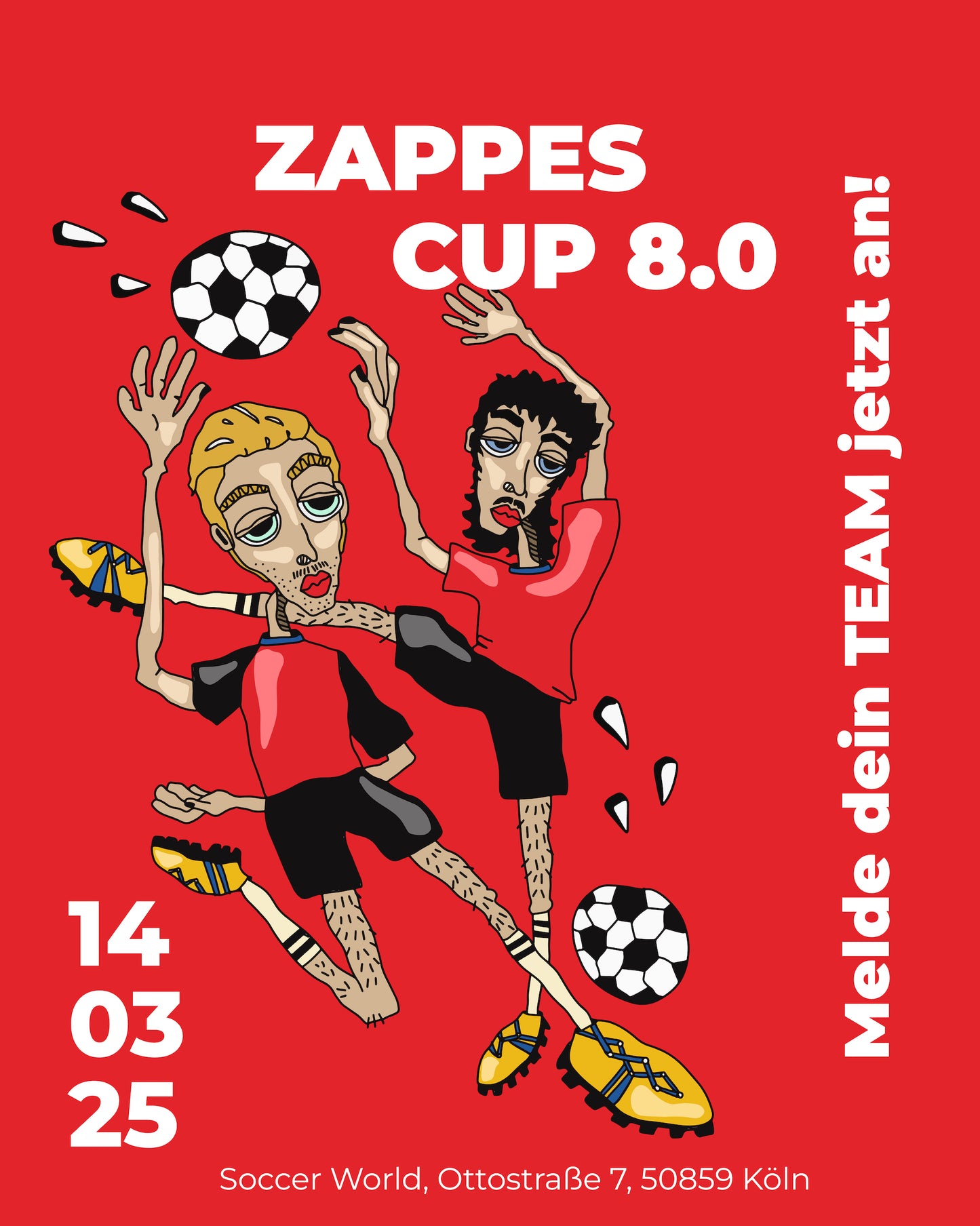 Zappes Cup 8.0 – Anmeldung