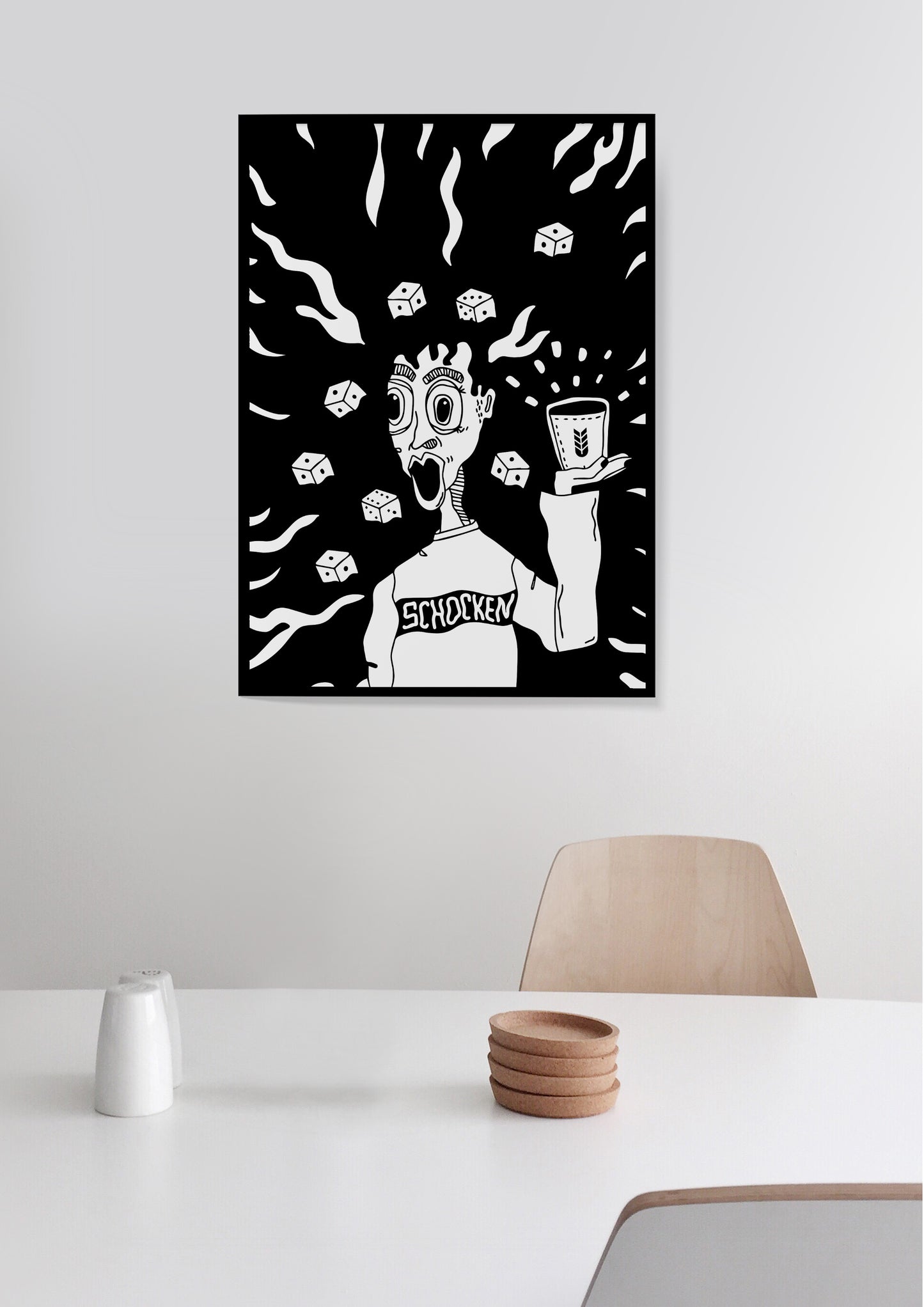 Art Print "Schocken" | Fred Nussbaum