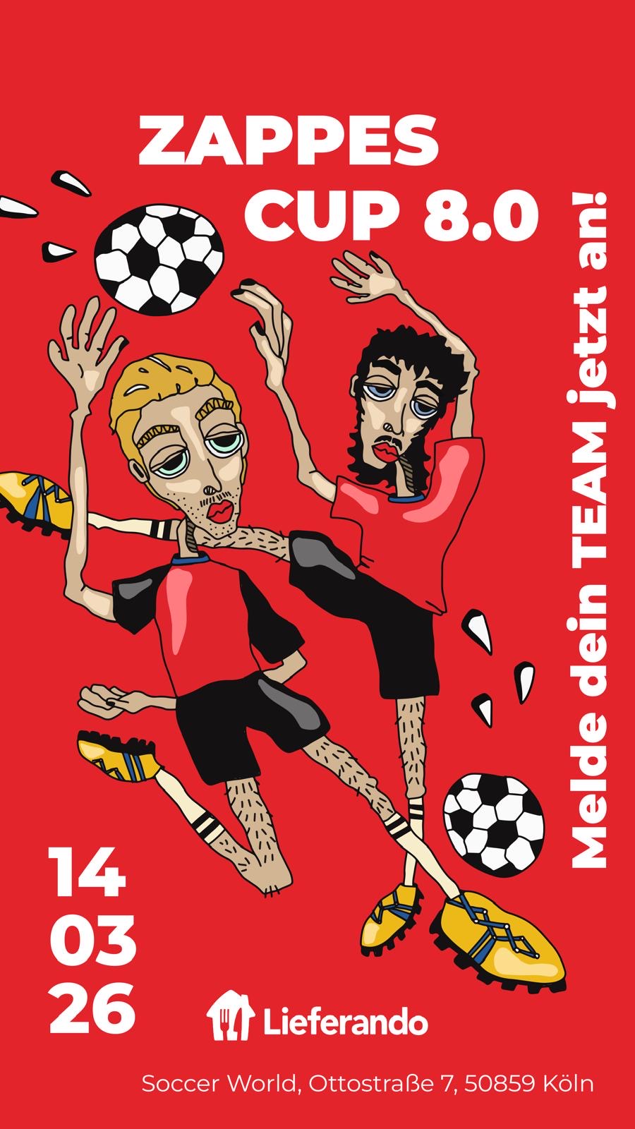 Zappes Cup 8.0 – Anmeldung