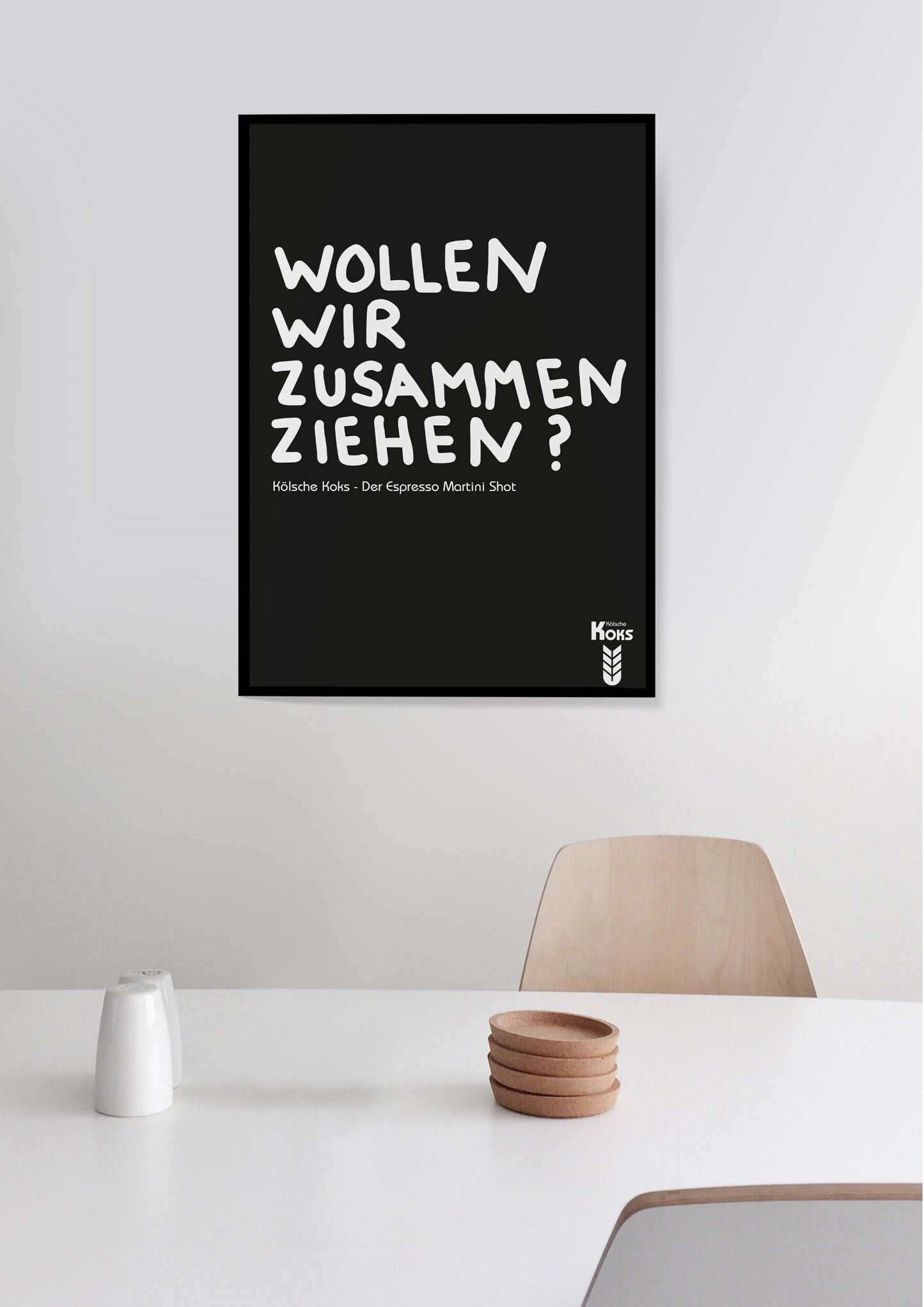 Art Print "Wollen wir zusammen zieh'n?" | Fred Nussbaum